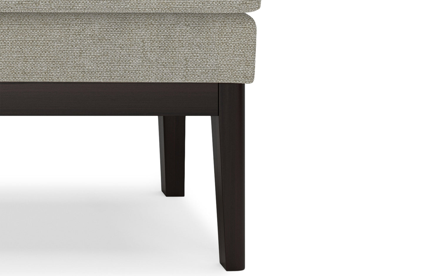 Light Grey | Carlson Ottoman Bench