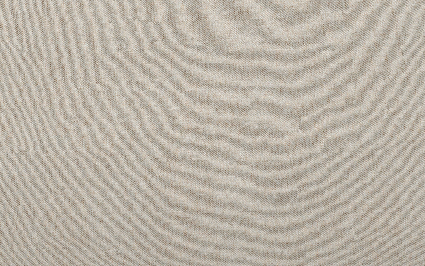 Natural Linen Style Fabric | Moore Large Ottoman