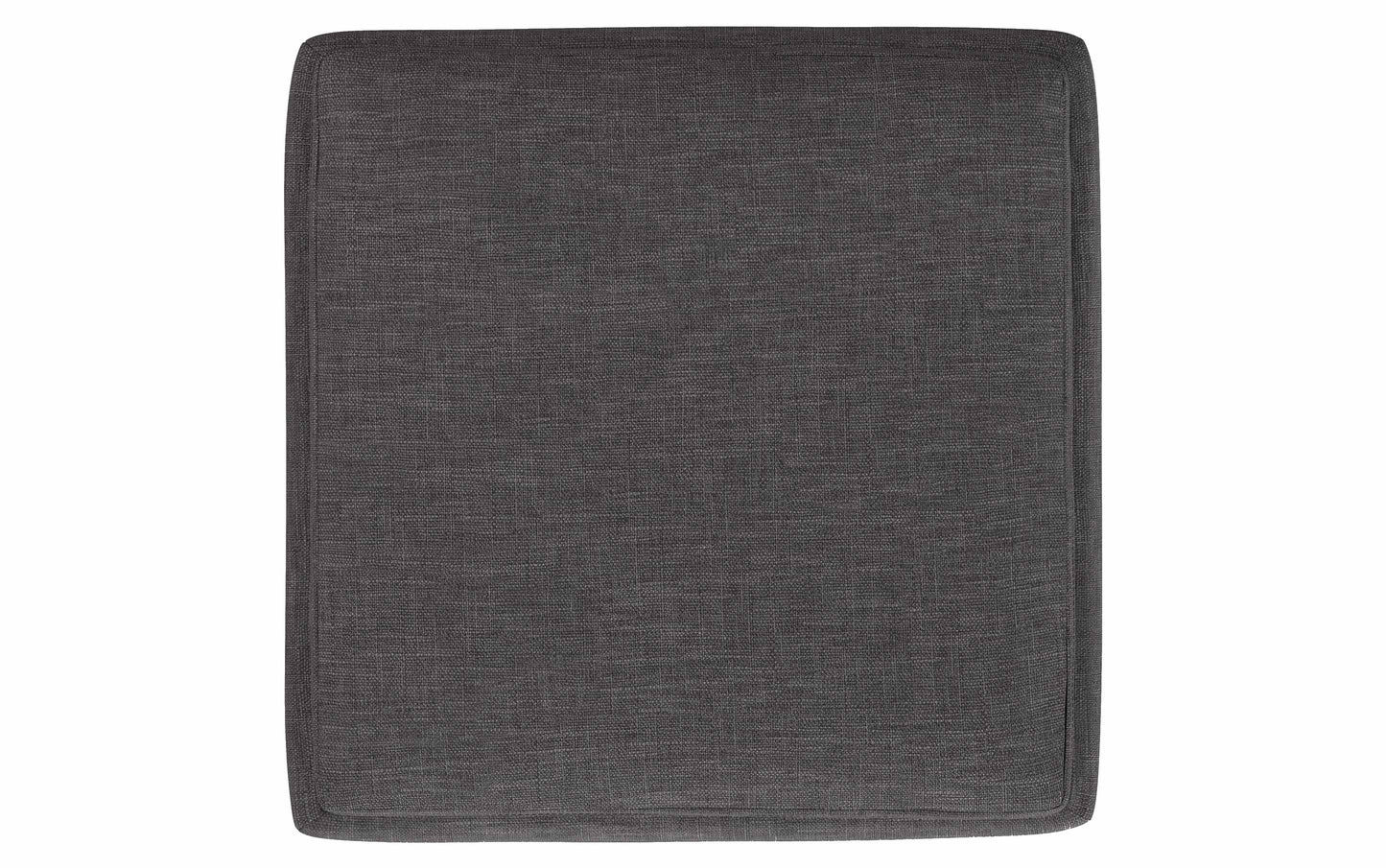 Slate Grey Linen Style Fabric | Natasha Storage Ottoman with Tray