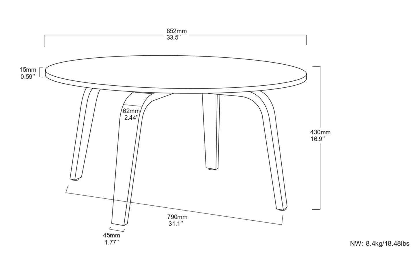 Payton Coffee Table