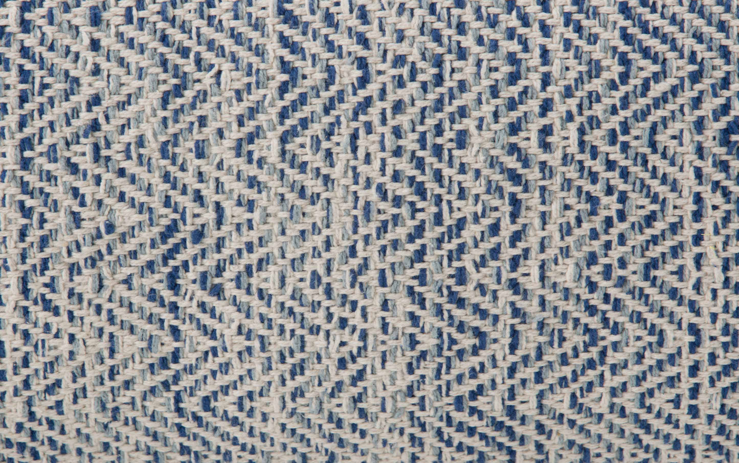 Patterned Denim Melange | Nate Patterned Square Pouf