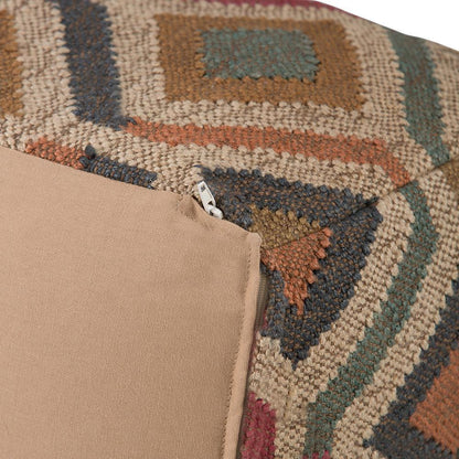 Kilim Patterned | Johanna Kilim Patterned Square Pouf