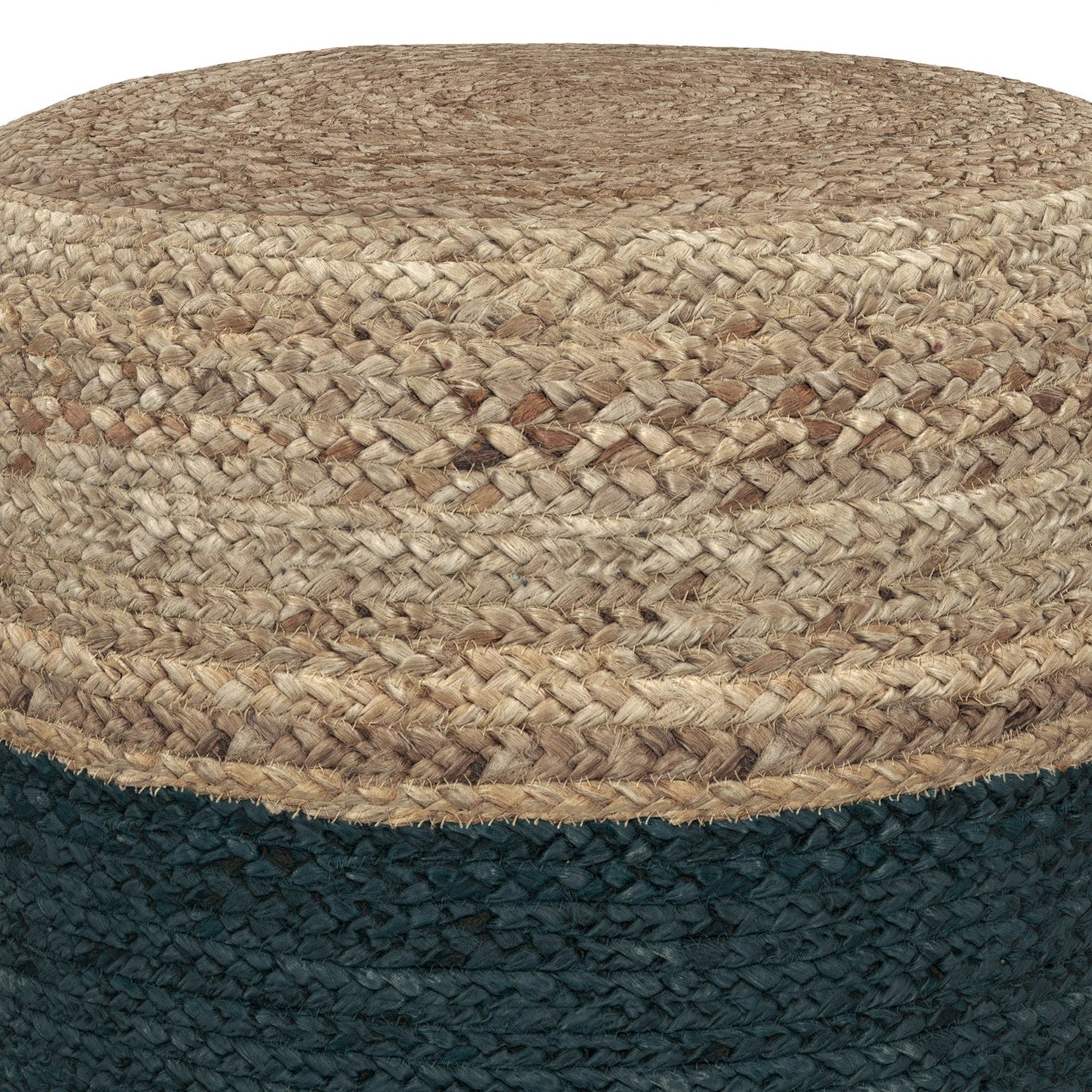 Teal Natural | Lydia Pouf