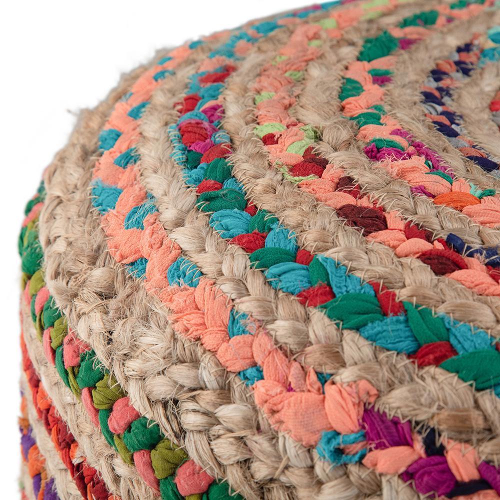 Multi-Color | Margo Round Pouf