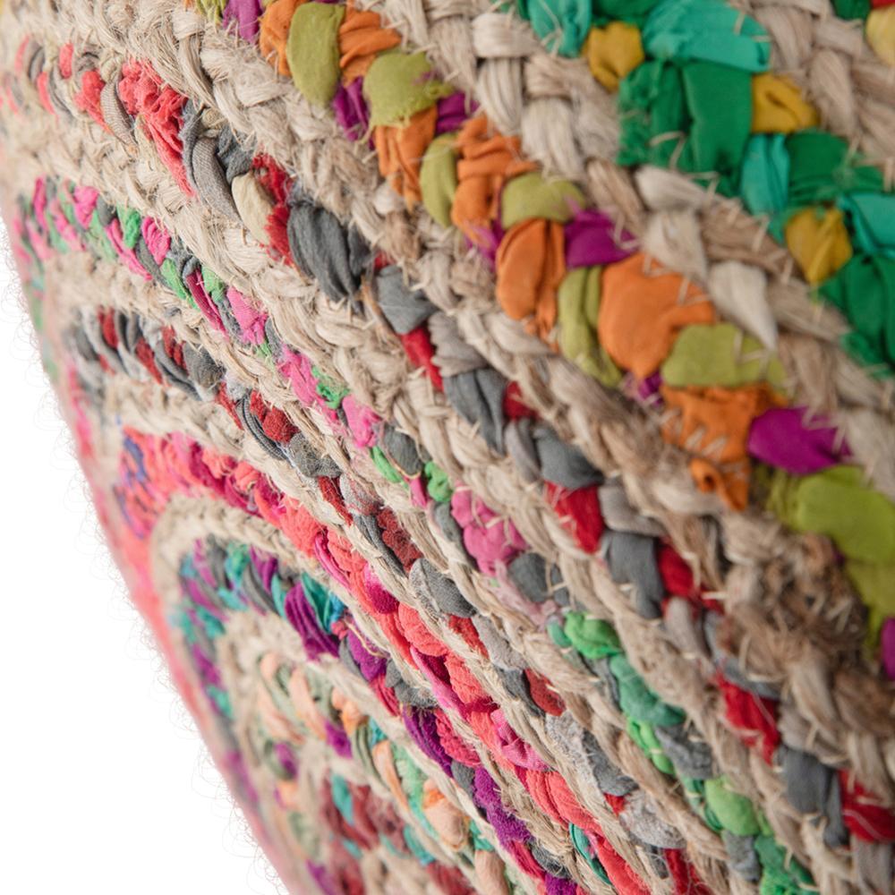 Multi-Color | Margo Round Pouf