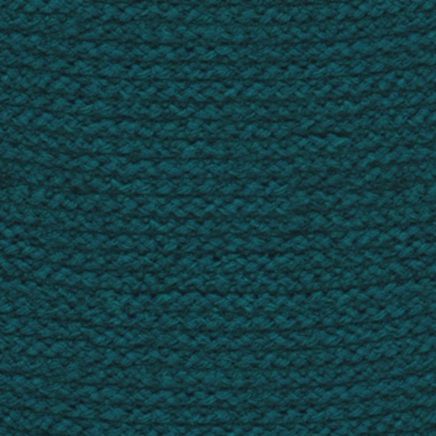 Deep Aqua | Serena Round Braided Pouf