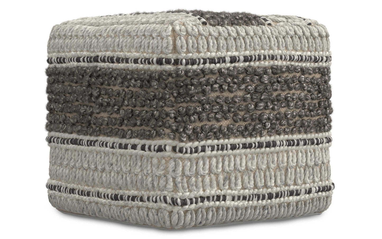 Earth Tone Brown | Grady Pouf