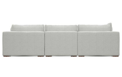 Jasmine Pit Sectional Sofa in Performance Fabric