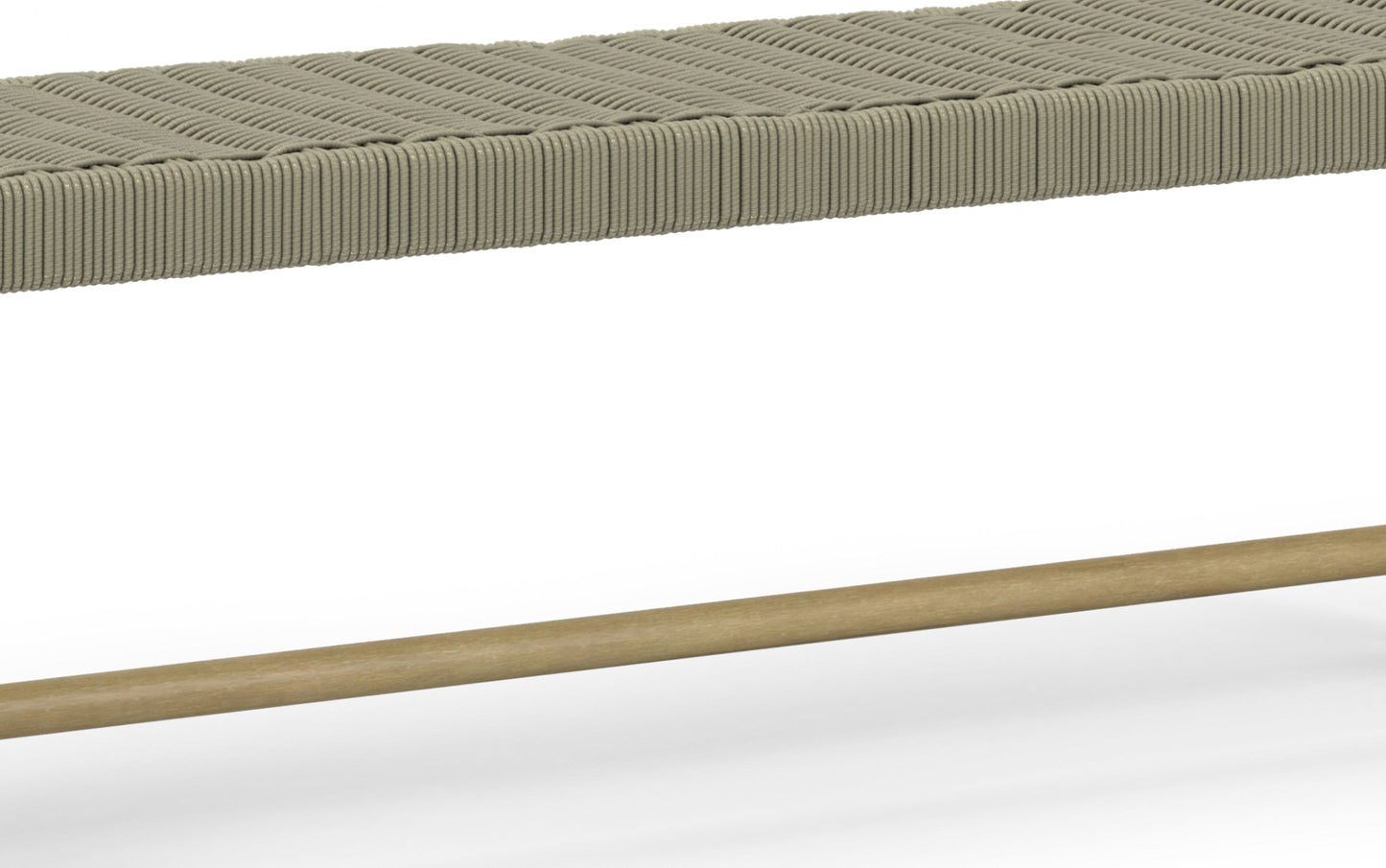 Natural Taupe | Dahlia Outdoor Indoor Bench