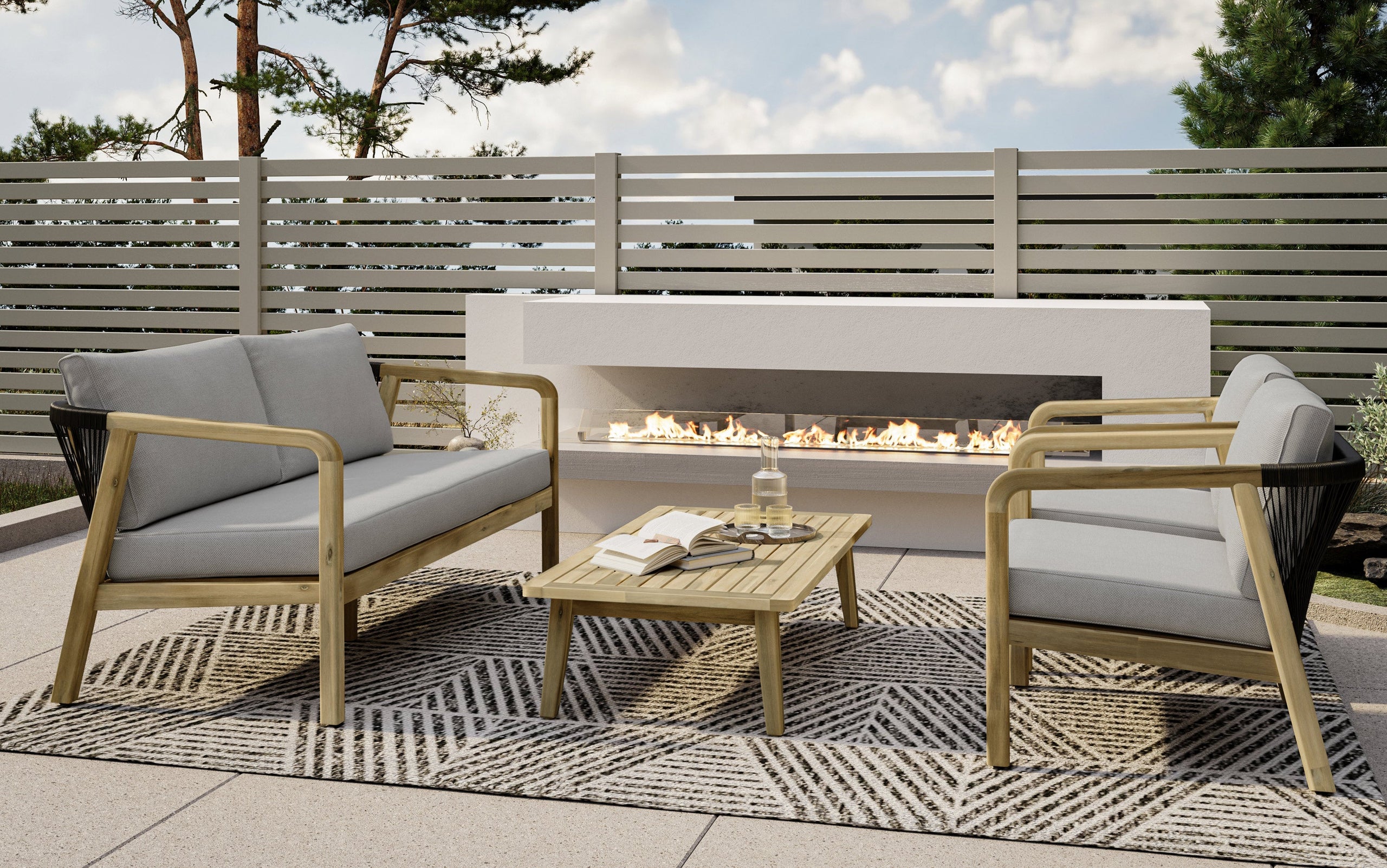 Palmetto Outdoor Sofa