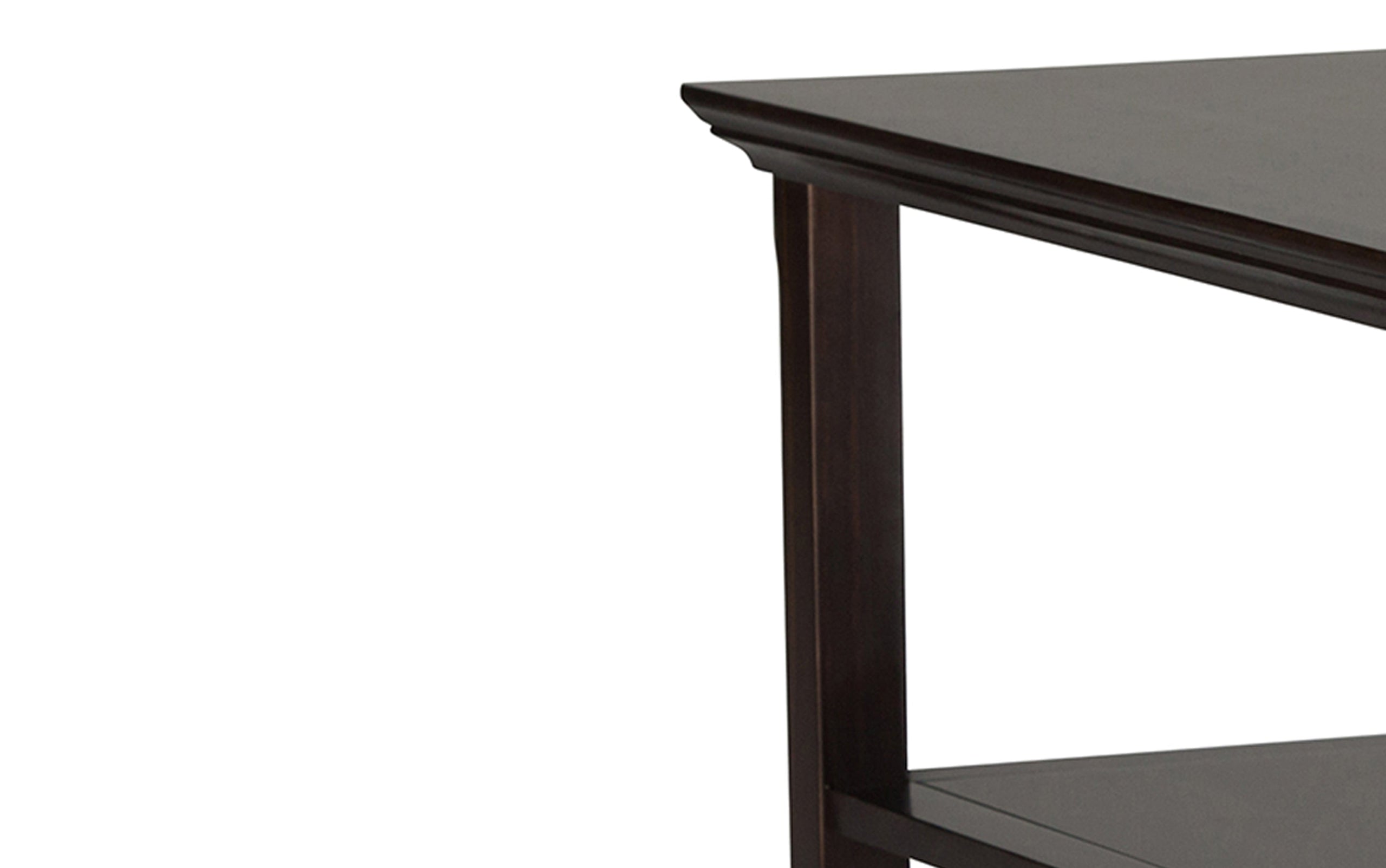 Brunette Brown | Acadian Square Coffee Table