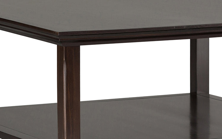 Brunette Brown | Acadian Square Coffee Table