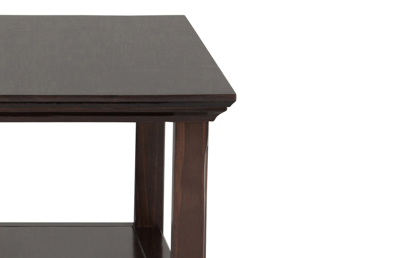 Brunette Brown | Acadian Square Coffee Table