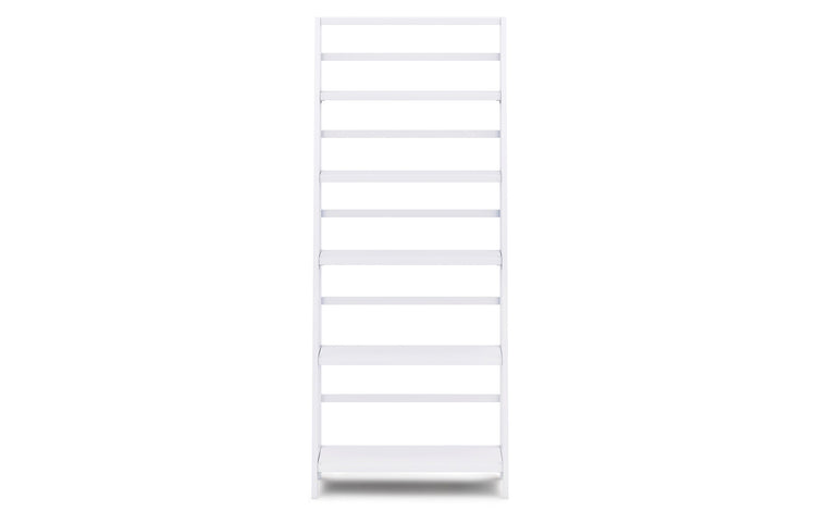 White | Acadian 72 x 30 inch Bookcase