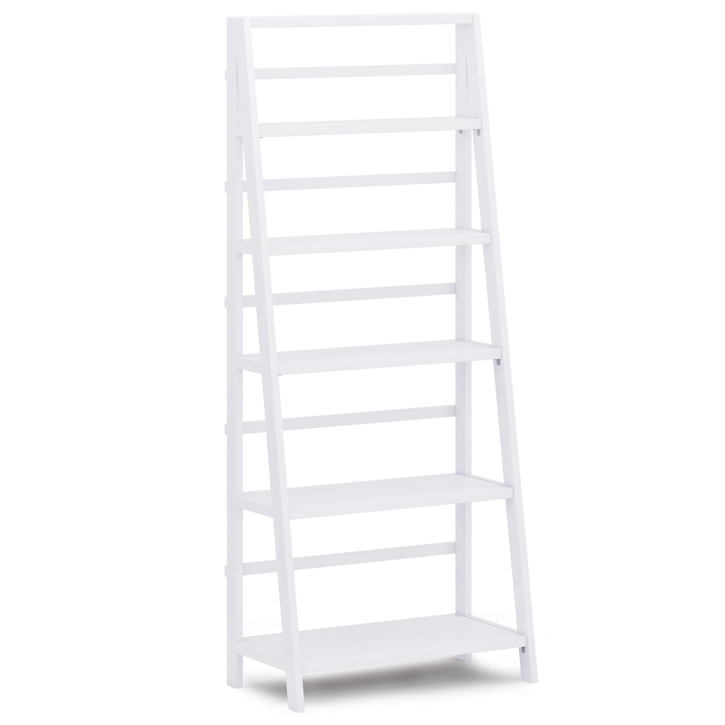 White | Acadian 72 x 30 inch Bookcase