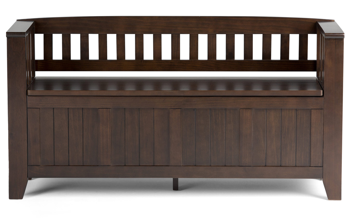 Brunette Brown | Acadian Entryway Bench