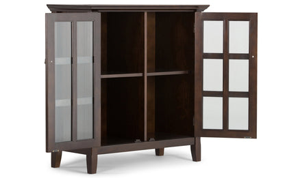 Brunette Brown | Acadian Low Storage Cabinet