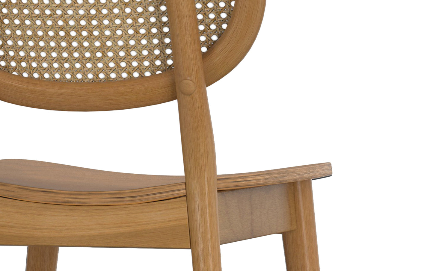 Natural Beech Wood | Rachel Dining Chair (Set of 2)