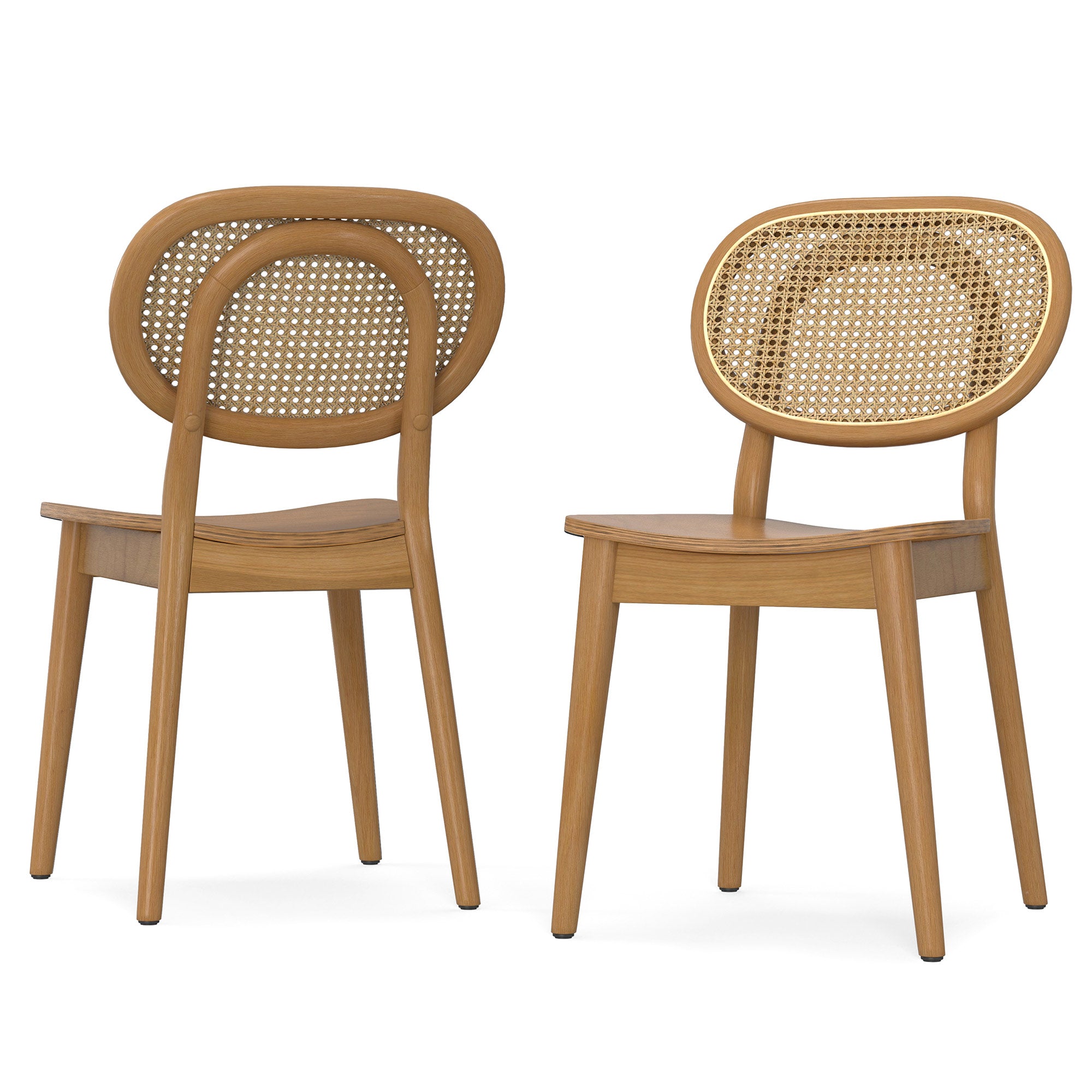 Natural Beech Wood | Rachel Dining Chair (Set of 2)