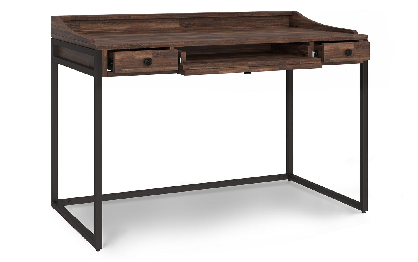 Distressed Charcoal Brown |  Ralston Small Desk