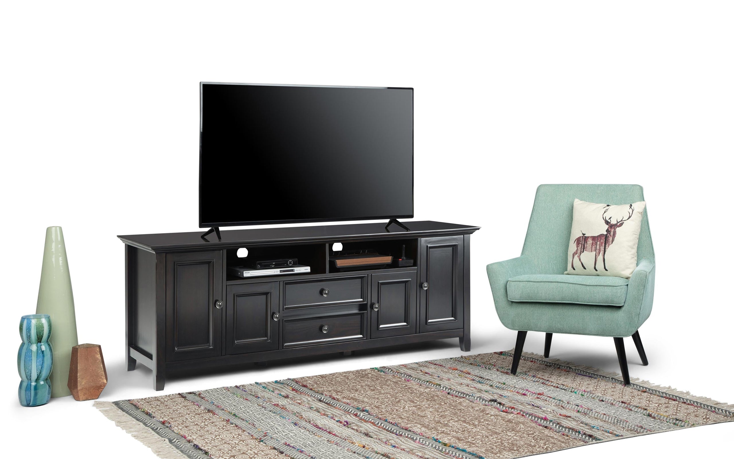 Hickory Brown | Amherst 72 inch Wide TV Media Stand