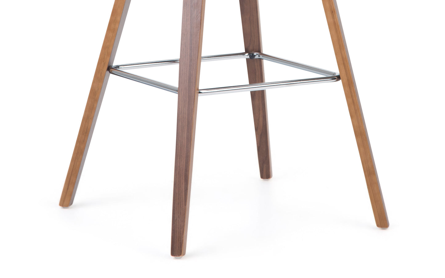 Distressed Chocolate Brown Distressed Vegan Leather Natural | Randolph Bentwood 26 inch Bar Stool (Set of 2)