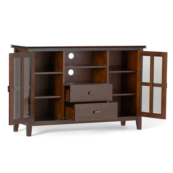 Russet Brown | Artisan Tall TV Stand