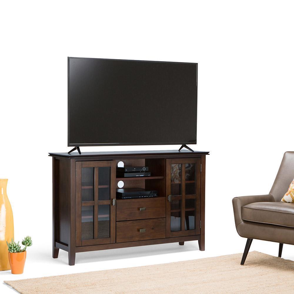 Russet Brown | Artisan Tall TV Stand