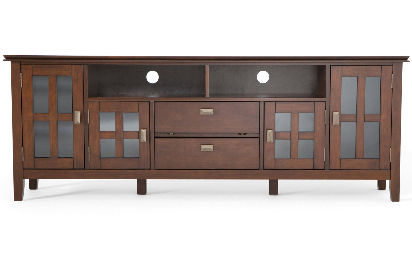 Russet Brown | Artisan 72 inch Tall TV Stand