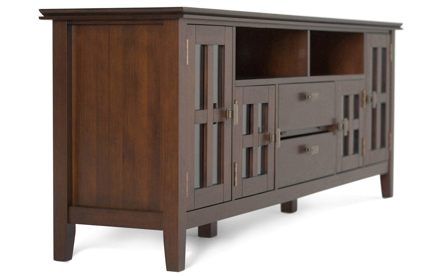 Russet Brown | Artisan 72 inch Tall TV Stand