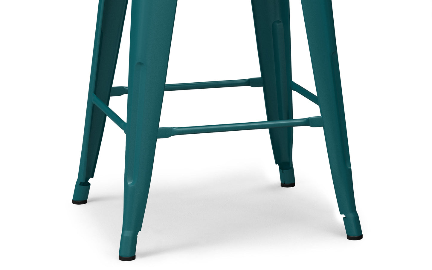 Teal Blue | Rayne 24 inch Metal Counter Height Stool