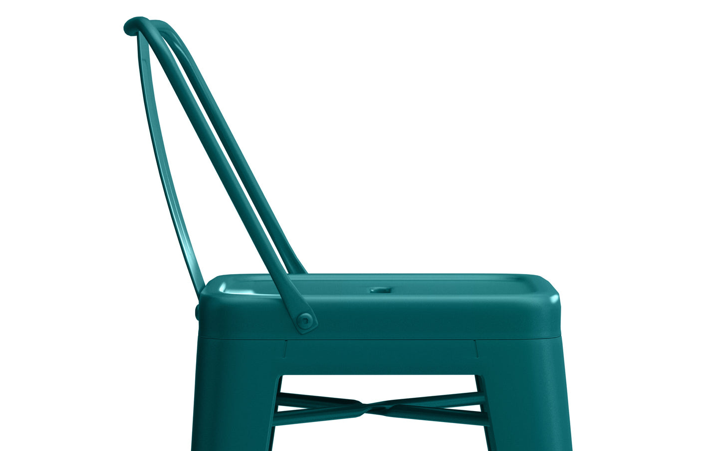 Teal Blue | Rayne 24 inch Metal Counter Height Stool