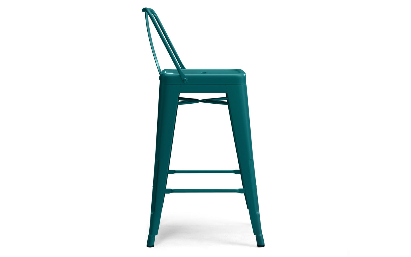 Teal Blue | Rayne 24 inch Metal Counter Height Stool