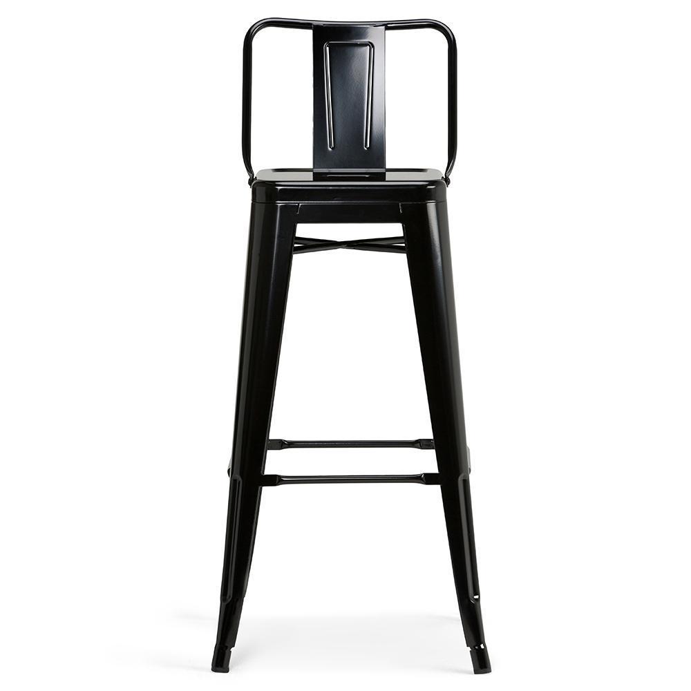 Black | Rayne 30 inch Metal Bar Stool