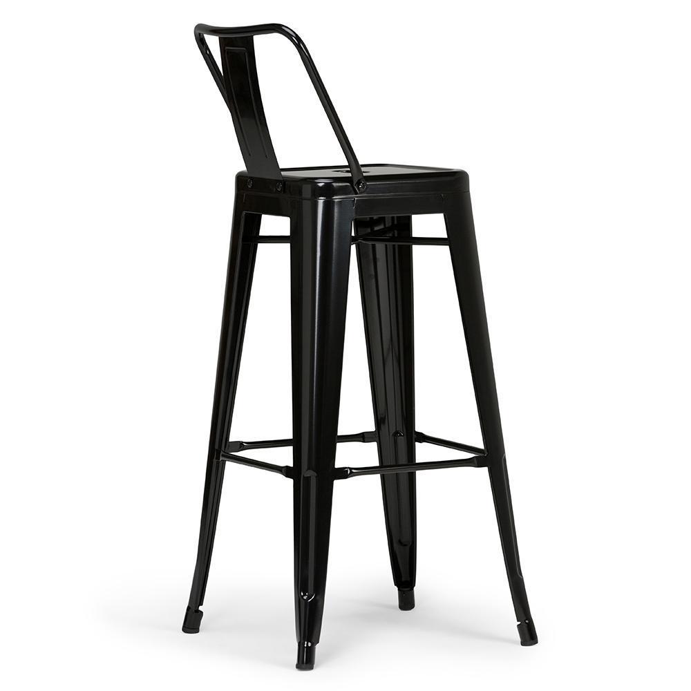 Black | Rayne 30 inch Metal Bar Stool