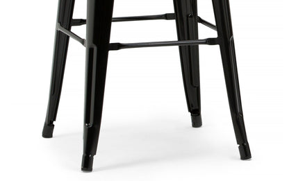 Black 30 Inch | Rayne 30 inch Metal Bar Stool (Set of 4)