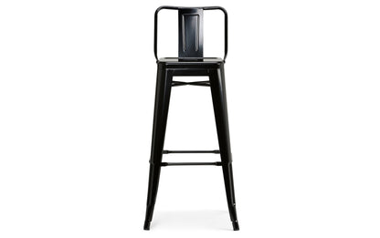 Black 30 Inch | Rayne 30 inch Metal Bar Stool (Set of 4)