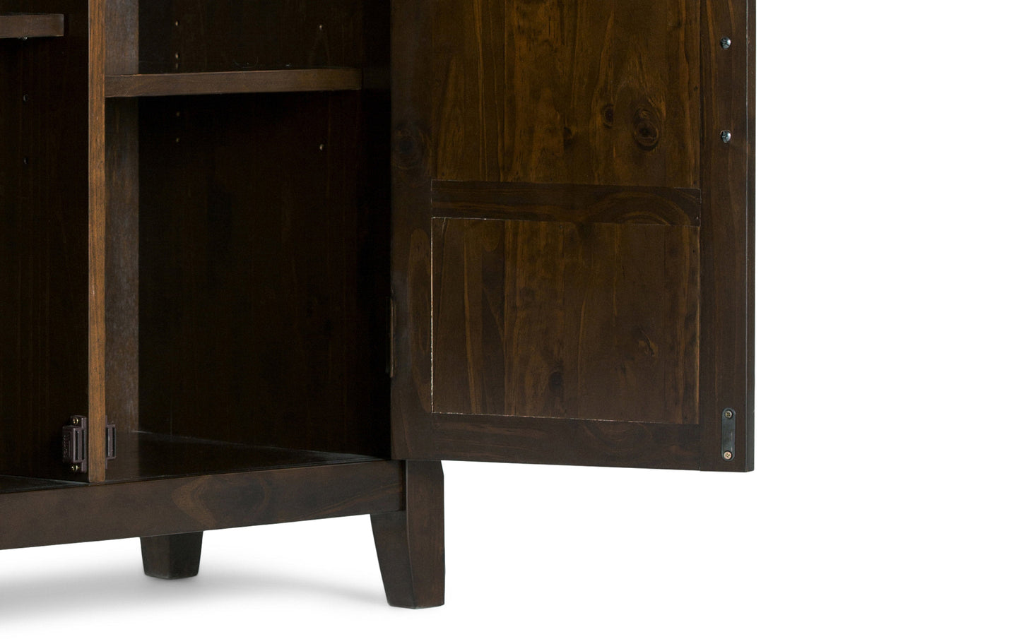 Mahogany Brown | Burlington Low Storage Cabinet