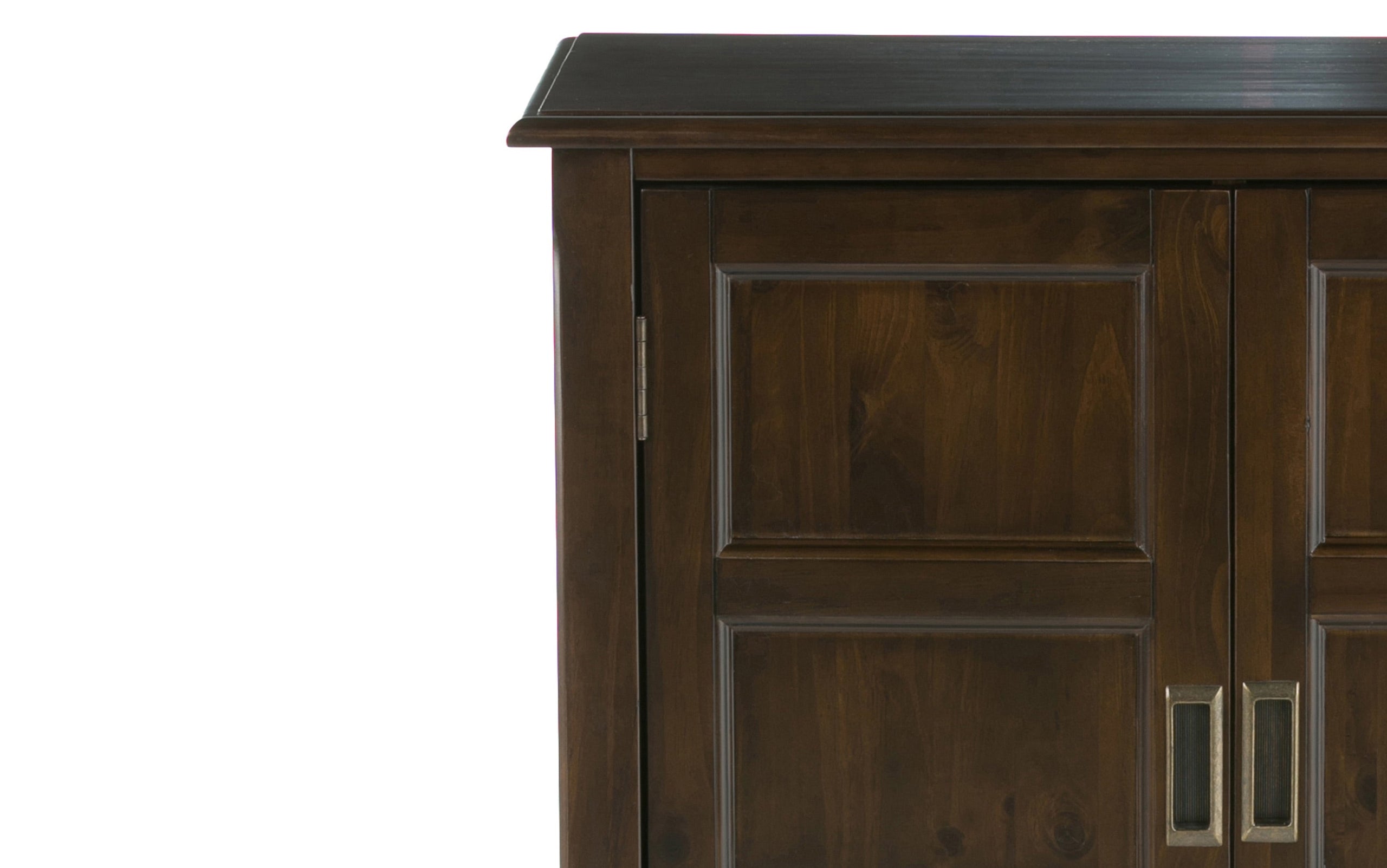 Mahogany Brown | Burlington Low Storage Cabinet