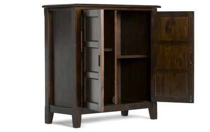 Mahogany Brown | Burlington Low Storage Cabinet