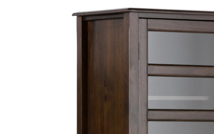 Mahogany Brown | Burlington Medium Storage Cabinet