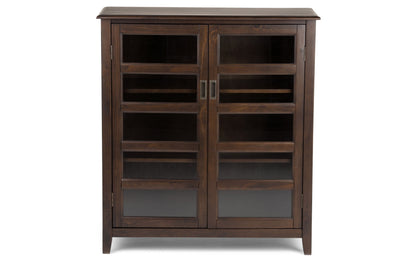 Mahogany Brown | Burlington Medium Storage Cabinet