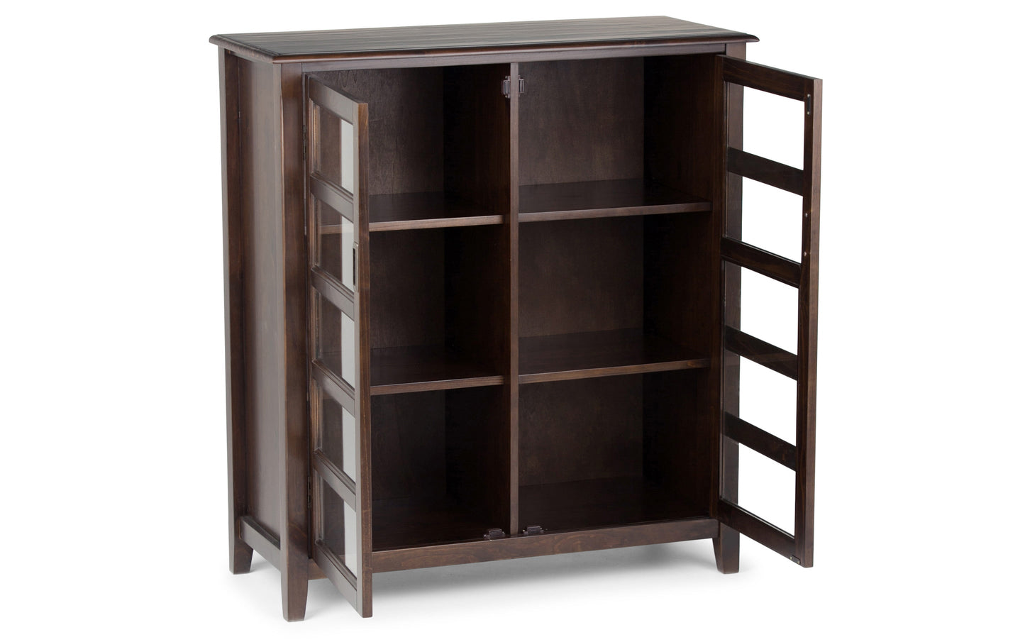 Mahogany Brown | Burlington Medium Storage Cabinet