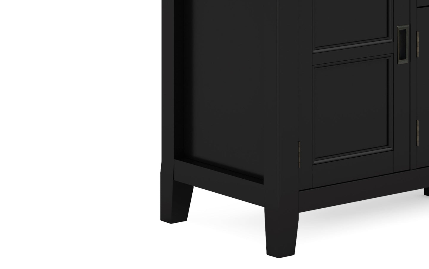 Black | Burlington 72 inch TV Media Stand