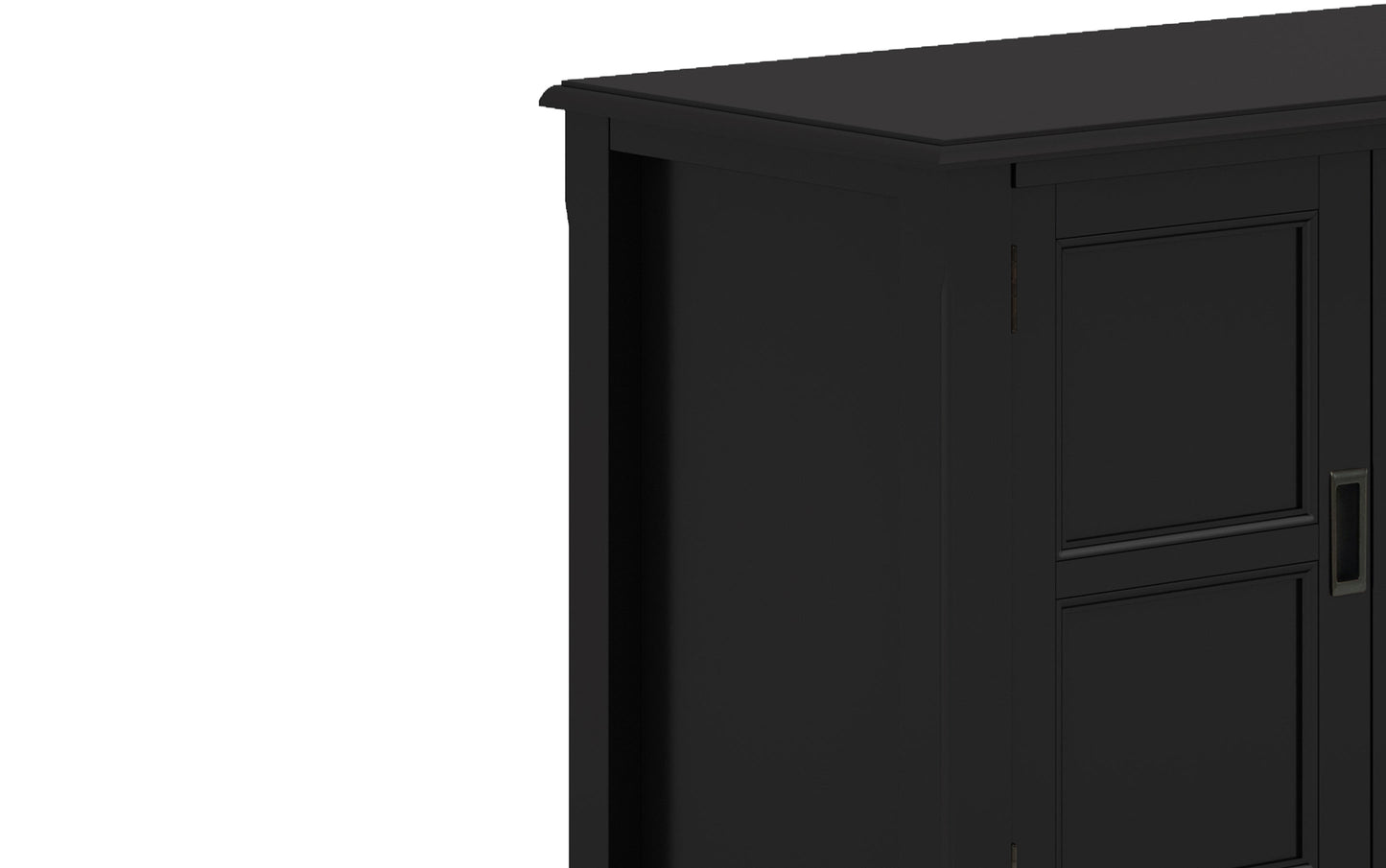 Black | Burlington 72 inch TV Media Stand