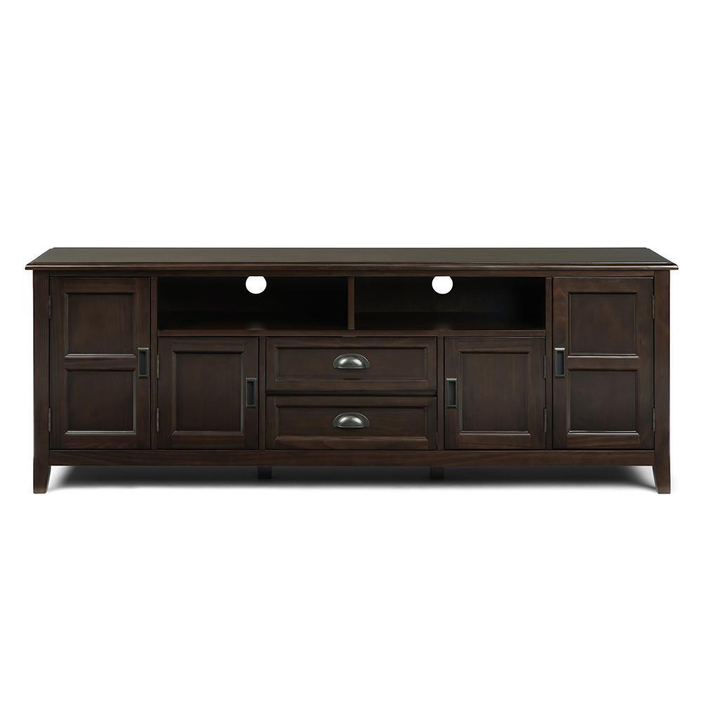 Mahogany Brown | Burlington 72 inch TV Media Stand