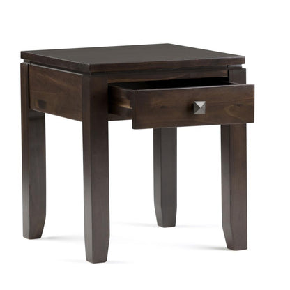 Mahogany Brown | Cosmopolitan End Side Table