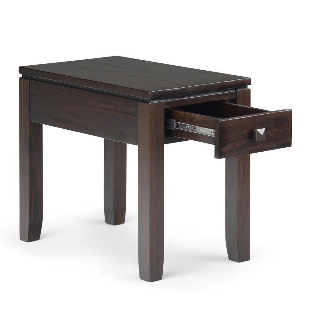 Mahogany Brown | Cosmopolitan Narrow Side Table