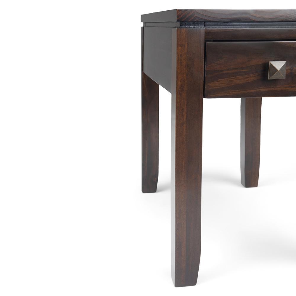 Mahogany Brown | Cosmopolitan Narrow Side Table