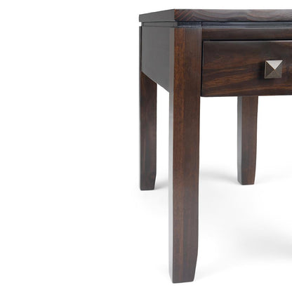 Mahogany Brown | Cosmopolitan Narrow Side Table